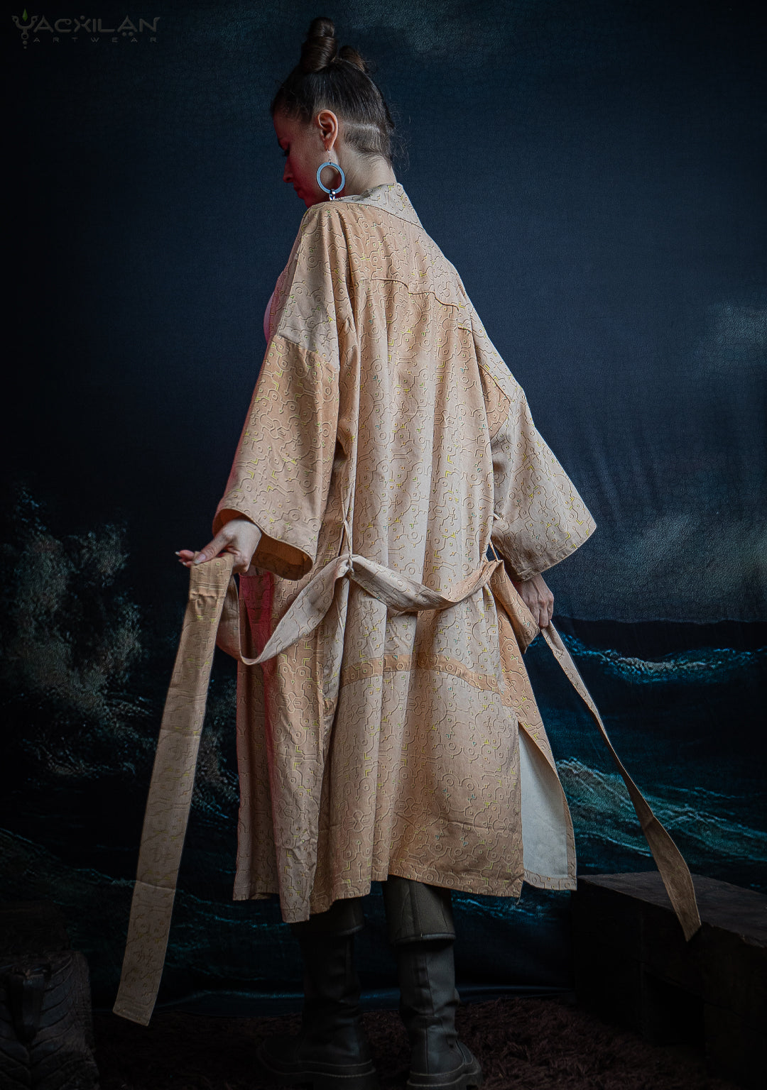 Classic Kimono / Chinese Silk - REBIRTH OF IKARO Whitesands